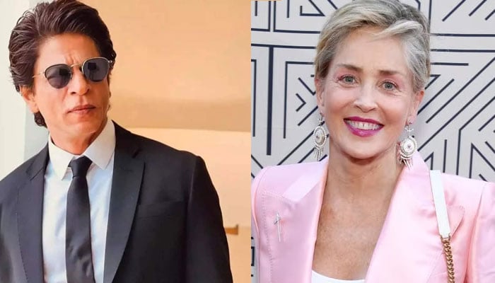 Awe-struck Sharon Stone on meeting with SRK at Red Sea Film Festival