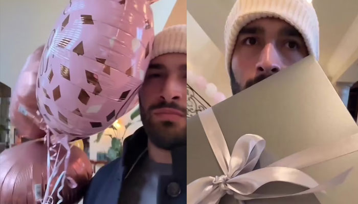 Sam Asghari takes fans inside his prep for Britney Spears birthday surprise