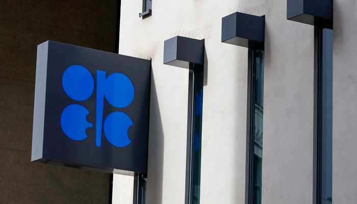 An OPEC sign is seen on the day of OPEC+ meeting in Vienna in Vienna, Austria October 5, 2022. — Reuters