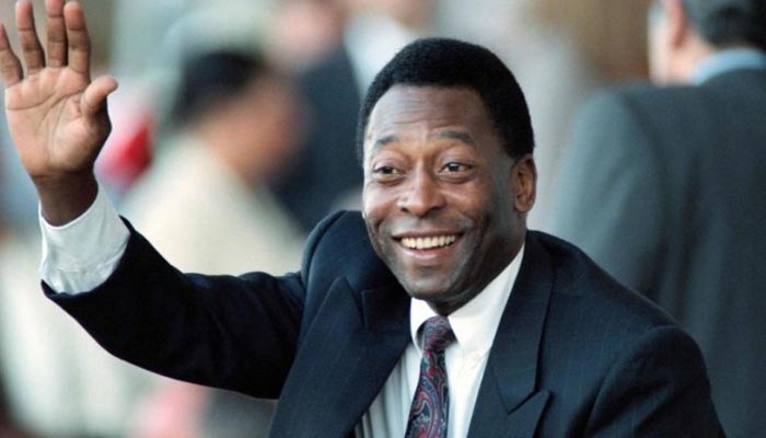 Former Brazilian football superstar Pele. — AFP/File