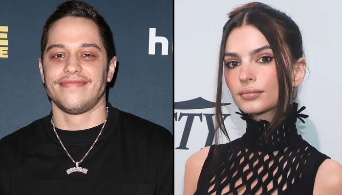 Pete Davidson fails to go incognito as he exits Emily Ratajkowski’s home