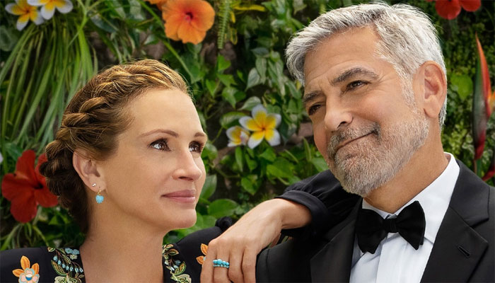 Julia Roberts pays tribute to George Clooney wearing this unique dress: Check it out