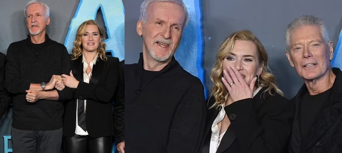 Kate Winslet joins hands with Titanic director James Cameron