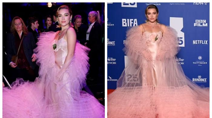 British Independent Film Awards: Florence Pugh makes a stylish red