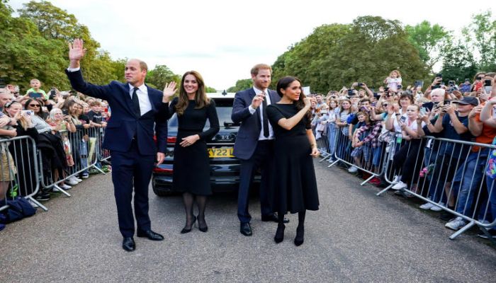 Prince Harry and Meghans fans outnumbered by Kate and Williams supporters