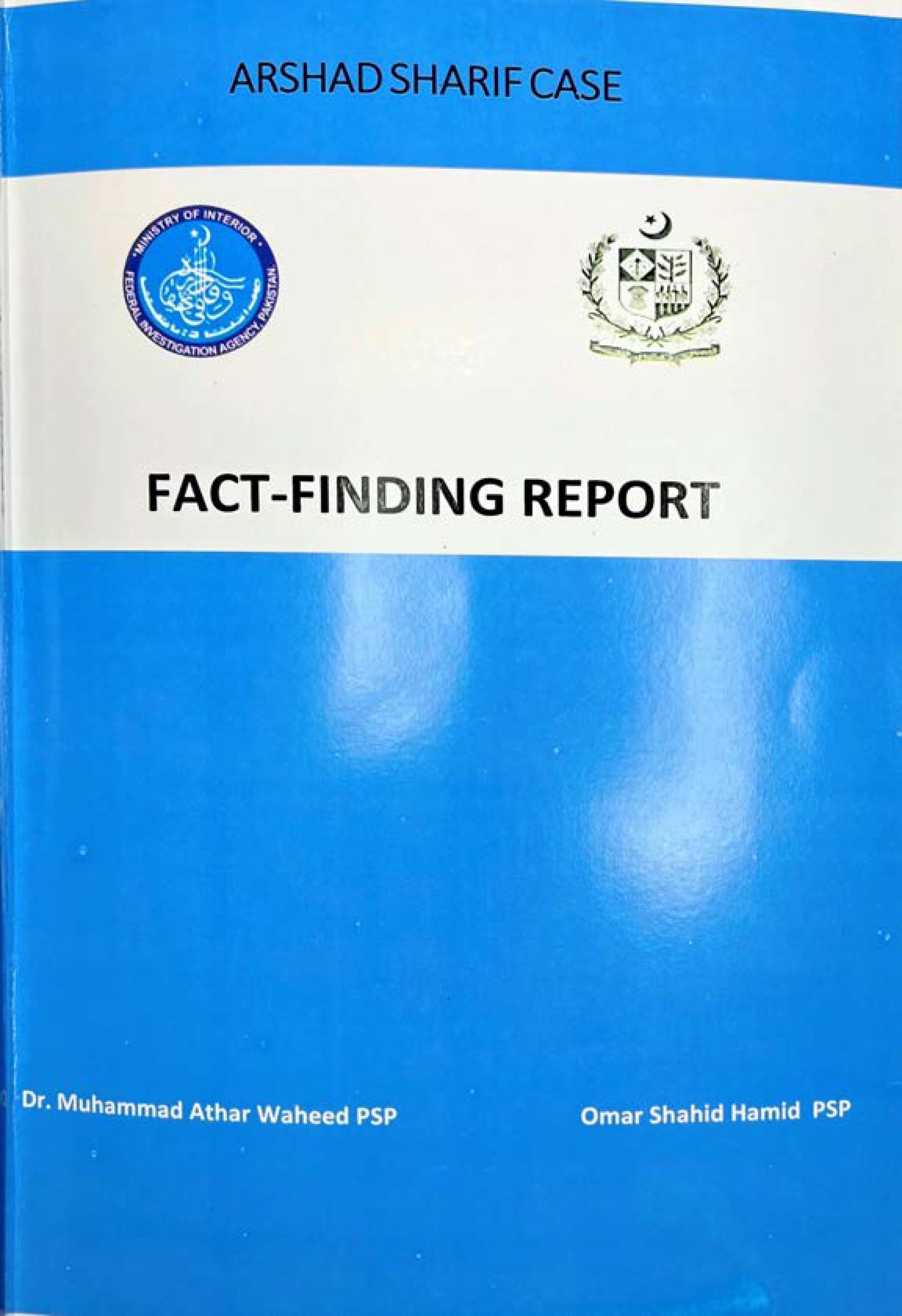 Fact-finding report submitted to Supreme Court.