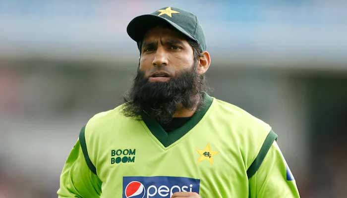 Former Pakistan batter and current batting coach Mohammad Yousuf. — Reuters/File