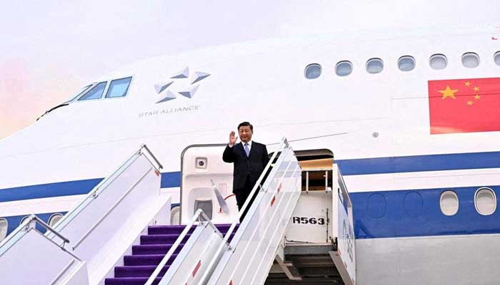 Chinese President Xi Jinping arrives in Riyadh, Saudi Arabia, December 7, 2022. — Reuters