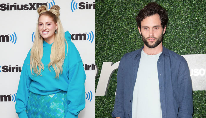 Watch Meghan Trainor, Penn Badgley perform viral Tik Tok dance