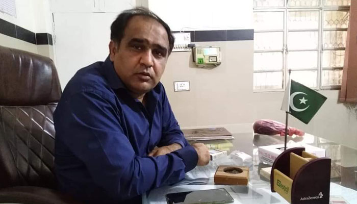 Dr Kafayat Ullah, a doctor in Sahiwal, who has been suspended after an alleged audio of him humiliating a patient went viral on the internet.