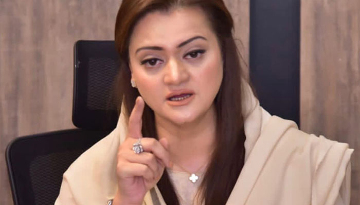 Federal Information and Broadcasting Minister Marriyum Aurangzeb. PID