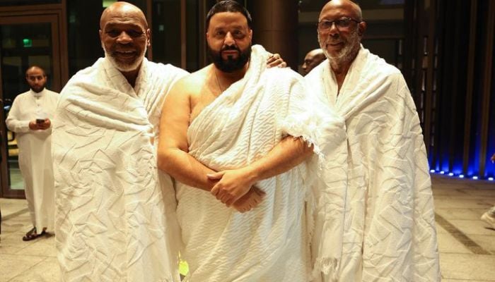 DJ Khaled and Mike Tyson visit Mecca to perform Umrah