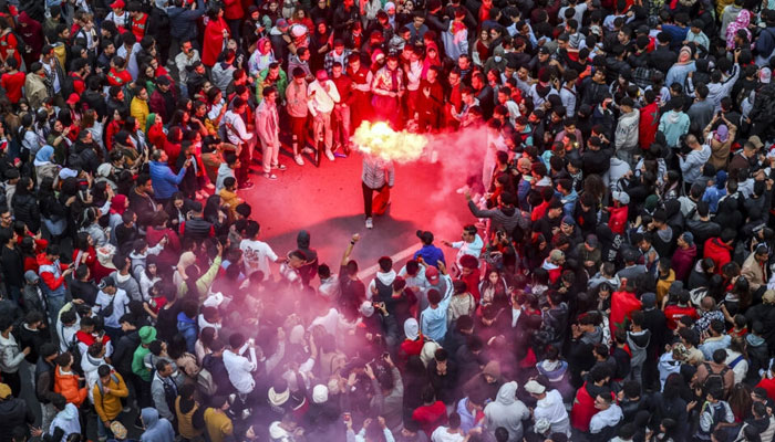 Festivities break loose after Moroccos historic WC victory