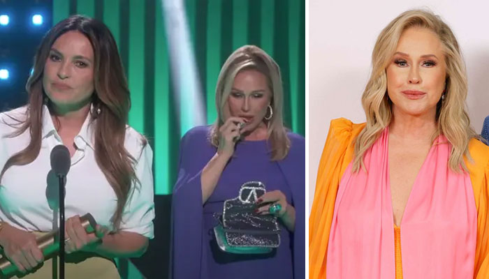 Kathy Hilton apologises to Mariska Hargitay for liptick gaffe at PCA