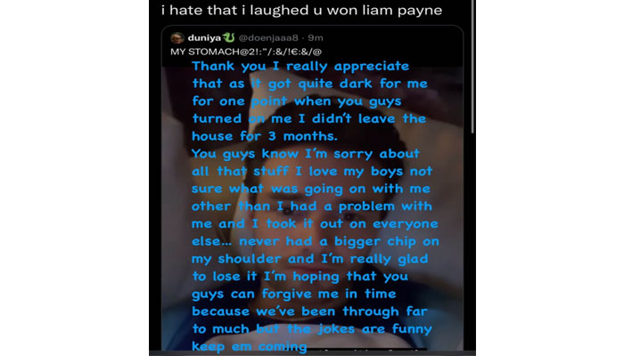 Liam Payne speaks out about ‘dark’ times when he had ‘chip on shoulder’