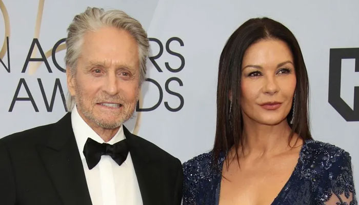 Catherine Zeta-Jones almost gave Michael Douglas a heart attack from surprise