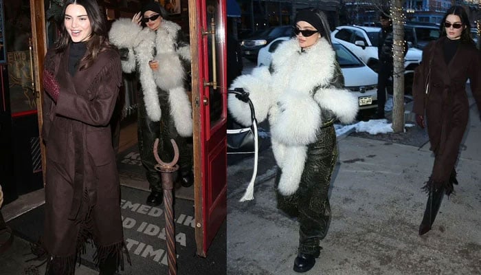 Kylie Jenner, Kendall Jenner cut stylish figure in Colorado