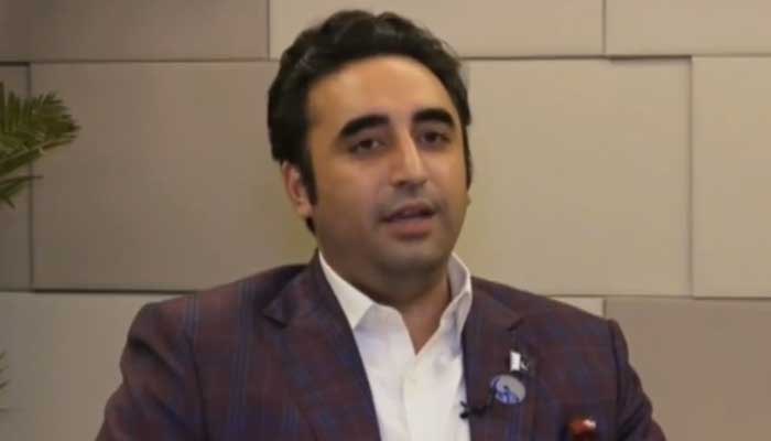 Foreign Minister Bilawal Bhutto-Zardari speaks in an interview to Indonesian television channel on December 13, 2022. — Screengrab/Twitter/@MediaCellPPP