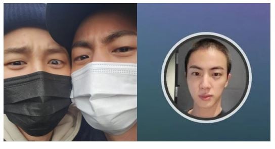 BTS Jimin new profile photos on Weverse featuring Jin melt ARMYs heart