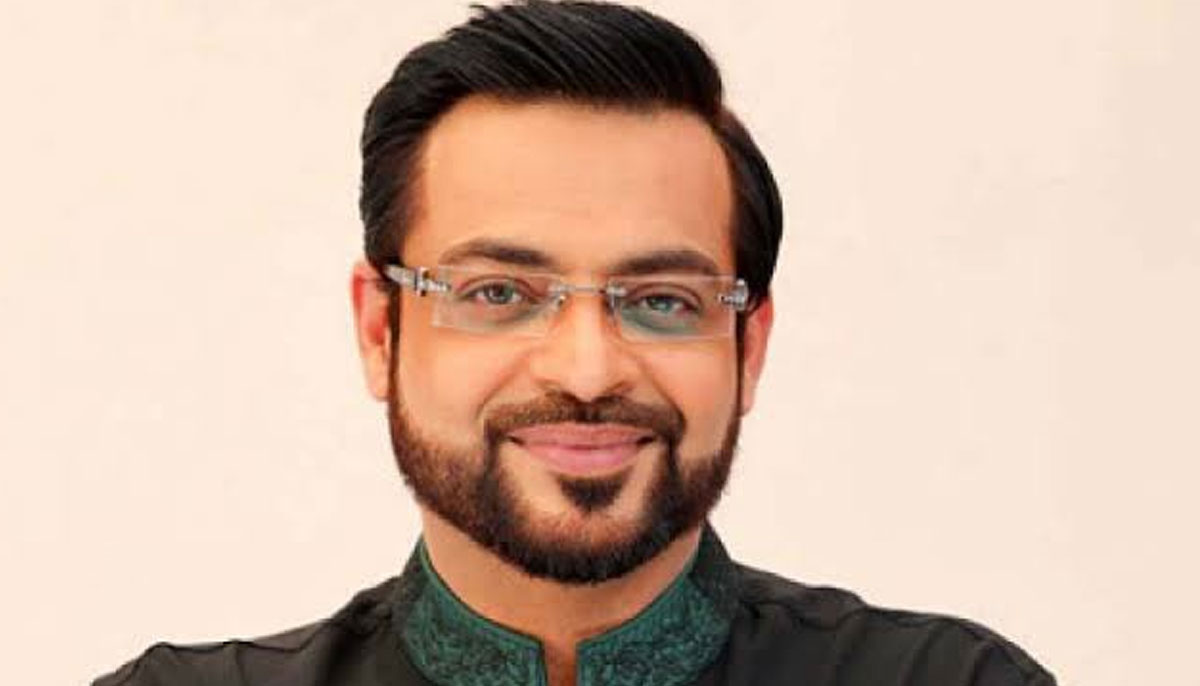 Television host and Member of National Assembly (MNA) Aamir Liaquat. — Twitter/@usamaniazitanol