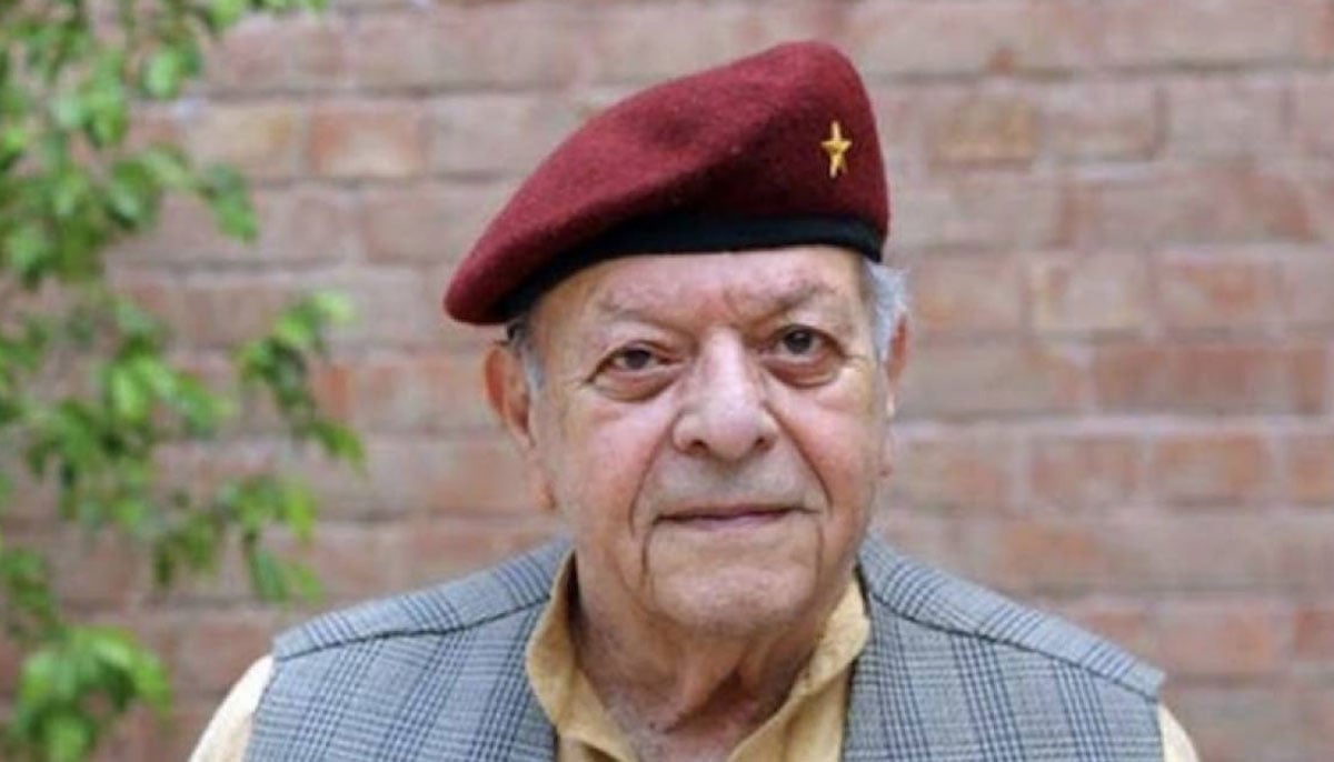 Veteran actor Masood Akhtar. — Twitter/@SalmaZainab15