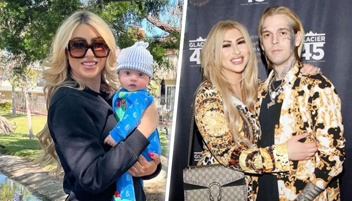 Aaron Carter’s fiancée, Melanie Martin extremely happy to regain sons custody