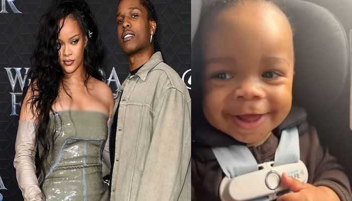Watch: Rihanna shares first look of baby son with A$AP Rocky on Tik Tok