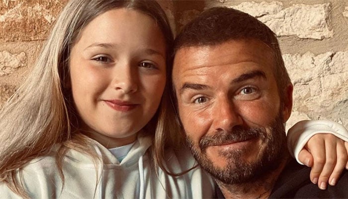David Beckham thinks Harper is embarrassed of him: ‘Is it uncool that Im your dad?’