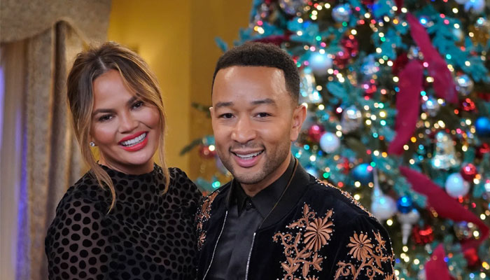 Pics: Chrissy Teigen rocks a festive spirit in a Holiday photo spread