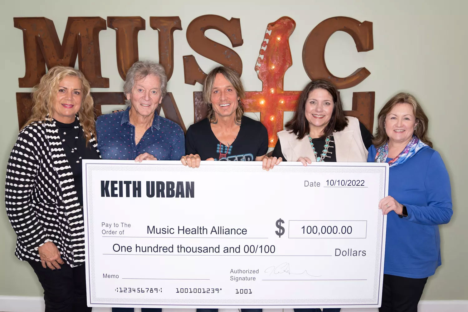 Keith Urban pledges $200K to charity doing ‘inspiring work’: report