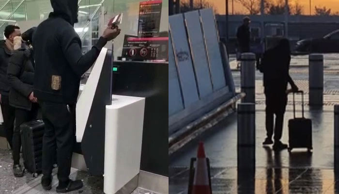 Stormzy loses his temper with airport staff ahead of flight to Qatar