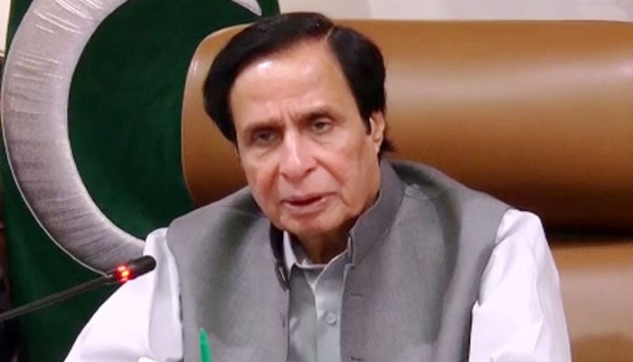 Punjab Chief Minister Chaudhry Pervaiz Elahi.—Radio Pakistan/File