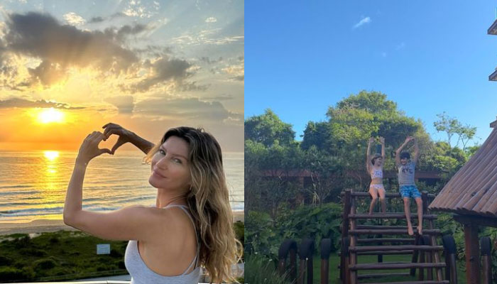 Gisele Bündchen is recharging with children after Tom Brady divorce