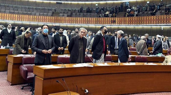 Shah Mahmood Qureshi declared PTI's parliamentary group leader in NA