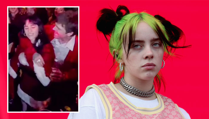 Billie Eilish celebrates 21st birthday in a holiday-themed bash