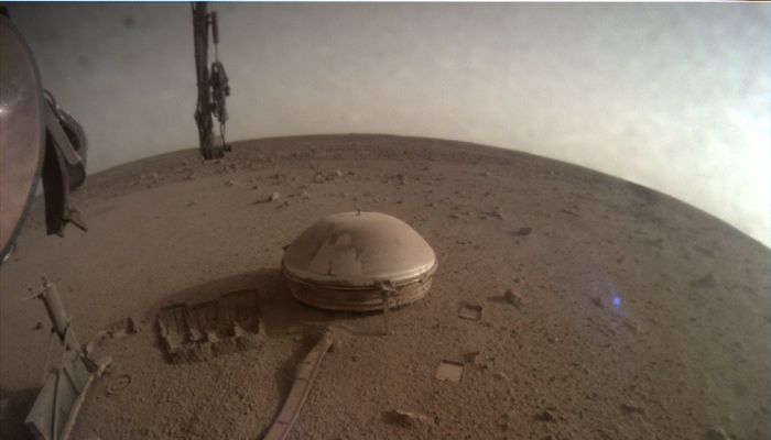 The NASA InSight lander has sent what may be its final signal from the planet.— Twitter/NASAInSight