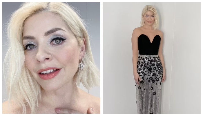 Holly Willoughby is serving holiday glam with all-shimmering silver look - Vimarsana News