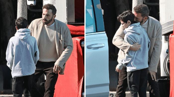 Ben Affleck shares sweet 'step dad' moment with Jennifer Lopez son Max