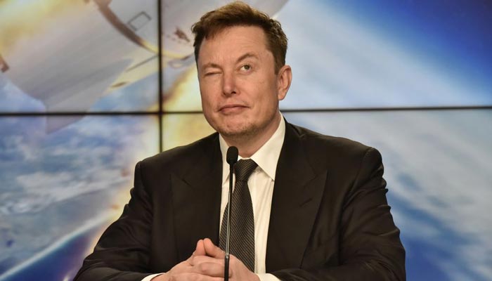 SpaceX founder and chief engineer Elon Musk reacts at a post-launch news conference to discuss the SpaceX Crew Dragon astronaut capsule in-flight abort test at the Kennedy Space Center in Cape Canaveral, Florida, U.S. January 19, 2020. — Reuters