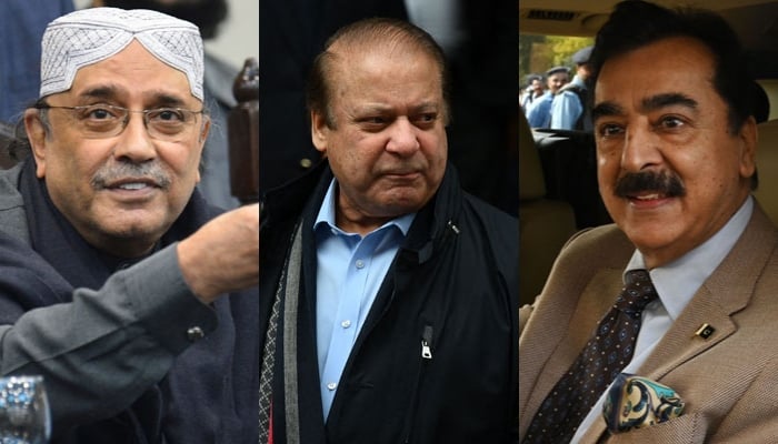 Pengadilan mengirimkan kembali referensi Toshakhana NAB melawan Zardari, Gilani, Nawaz