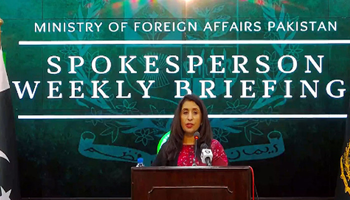 Foreign Office Spokesperson Mumtaz Zehra Baloch. —Radio Pakistan