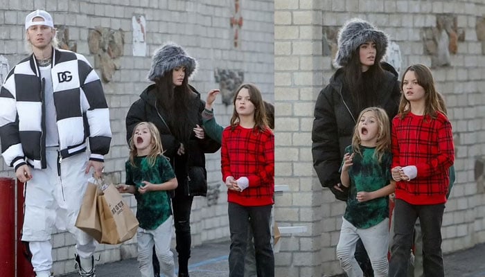 Megan Fox, Machine Gun Kelly step out in Malibu for Christmas shopping