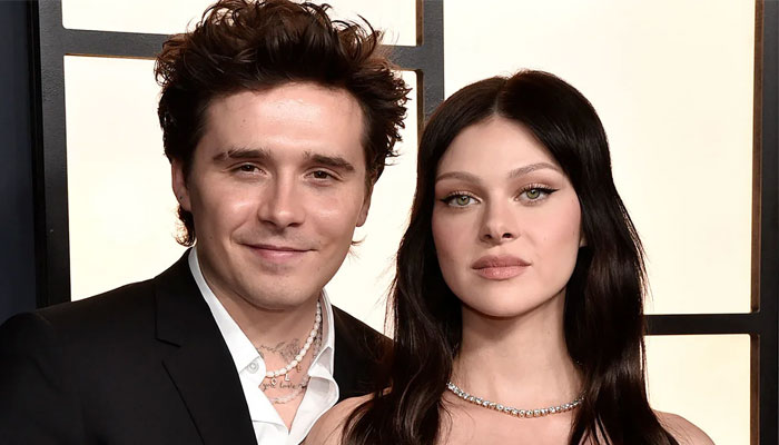 Nicola Peltz and Brooklyn Beckham warm up for Hanukkah with her family
