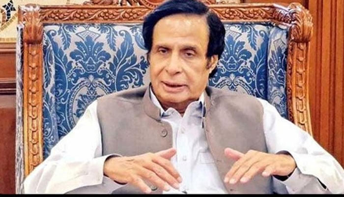 Chaudhry Parvez Elahi, Screengrab of a Twitter video.