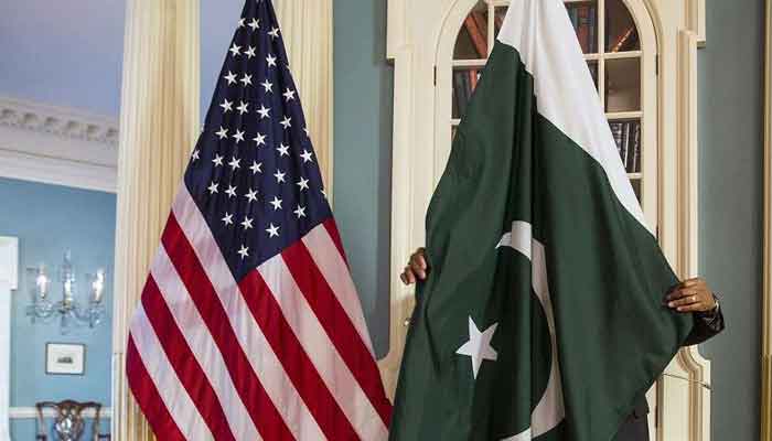 The flags of the US and Pakistan. -Reuters/File