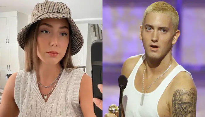 Eminems daughter Hailie Jade Scott reveals that she stole Eminems jacket