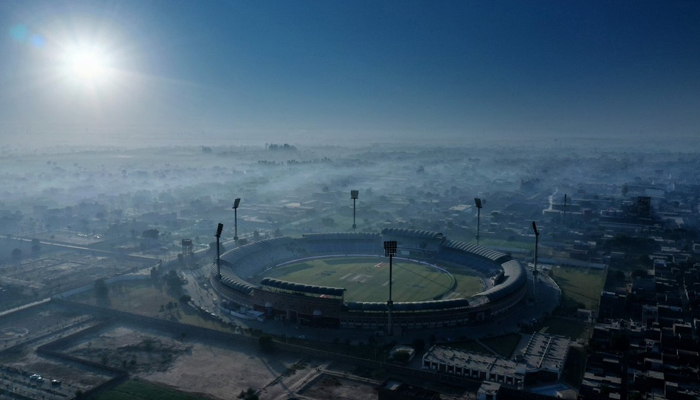 Multan Cricket Stadium — Twitter@TheBarmyArmy