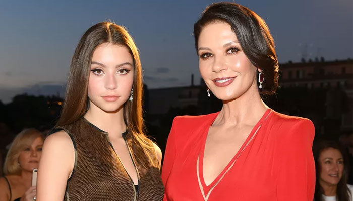 Catherine Zeta-Jones calls daughter Carys actual‘Wednesday Addams’ in her life
