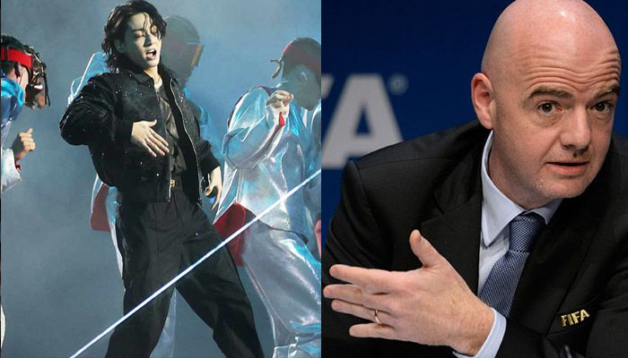 Gianni Infantino says Jungkook Dreamers performance his most memorable moment of FIFA 2022