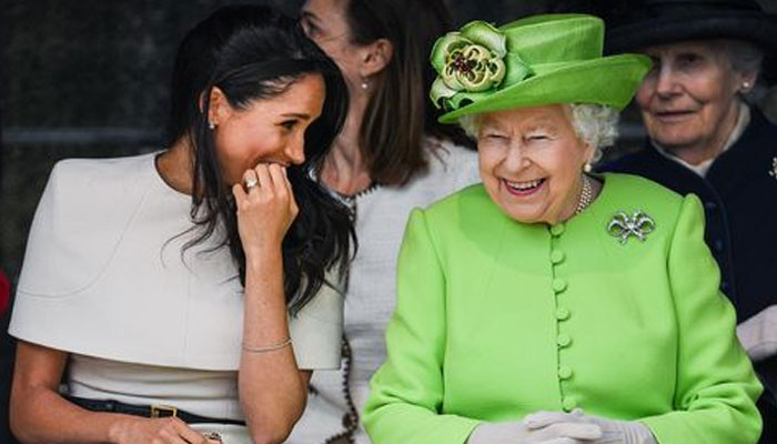 Meghan Markle ‘won’ first Christmas, made Queen laugh
